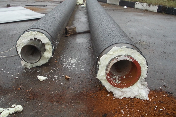 Как утеплить уличную трубу водопровода: способы теплоизоляции уличной трубы