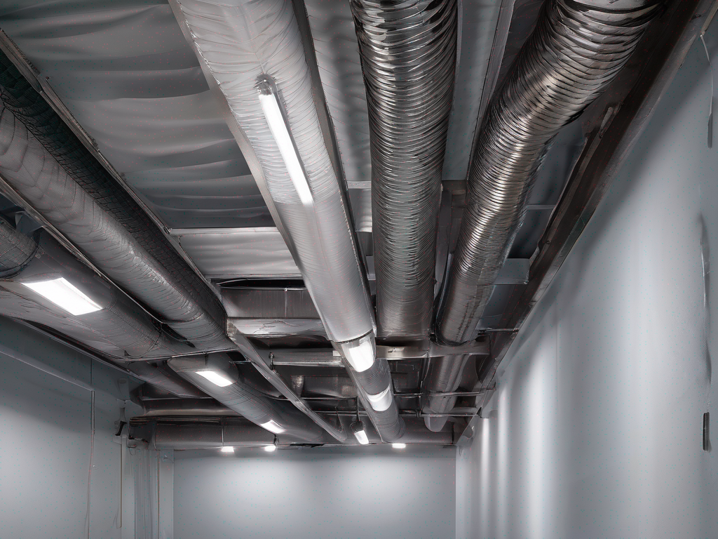 Нанесение огнезащиты на воздуховоды | Какова роль огнезащиты для ...