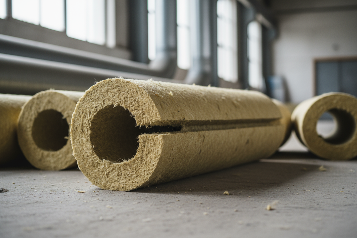 Как выбрать минераловатный цилиндр для трубопровода: диаметр, толщина, фольгирование