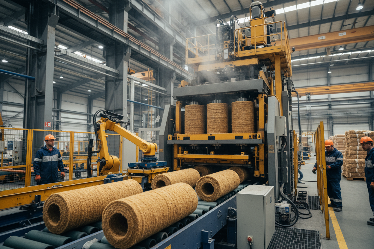 Технология производства минераловатных цилиндров: как делают утеплители на заводе