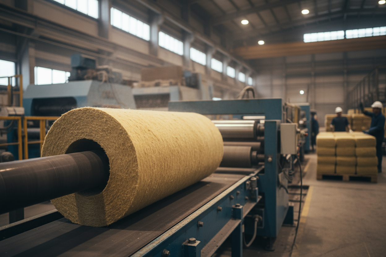 Технология производства минераловатных цилиндров: как делают утеплители на заводе