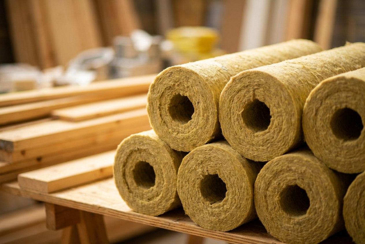 Что выгоднее: минераловатные цилиндры или рулонные маты? Считаем трудозатраты и теплопотери