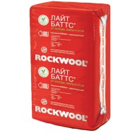 Базальтовая вата Rockwool Лайт Баттс 1000х600х50 мм 10  в упаковке