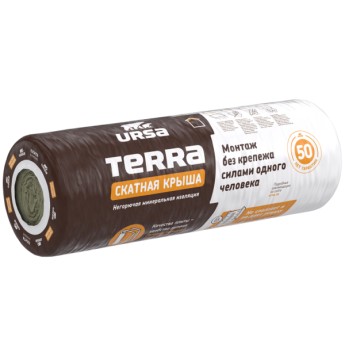 Утеплитель Ursa Terra 35 Скатная крыша 3900х1200х150 мм 1 штука в упаковке
