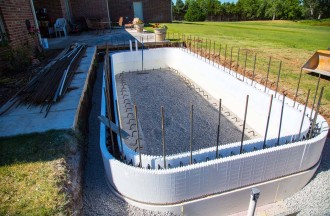 Утепление каркасного бассейна: материалы для теплоизоляции бассейнов